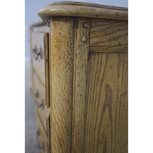 Baker French Oak 9 Drawer Dresser For Sale - Image 13 of 18