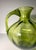 Mid-Century Modern Large Blenko Optic Chartreuse Glass Pitcher Vase by Winslow Anderson For Sale - Image 3 of 7