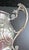 1900s Victorian Silver Plated Trophy Cup Cast Scroll Handles Chased Floral Design For Sale - Image 9 of 12