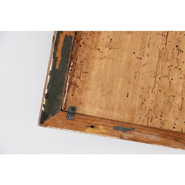 19th Century French Cast-Iron Lion Head Mounted on a Gilt Board and Frame For Sale - Image 12 of 15