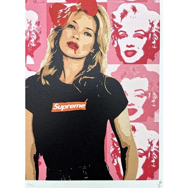 Death Nyc - Kate Moss and Marilyn Monroe - Limited Edition With Certificate For Sale - Image 4 of 5
