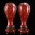 This charming pair of fish-form vases is crafted from a bronze body and richly decorated with cloisonné enamel. Each vase...