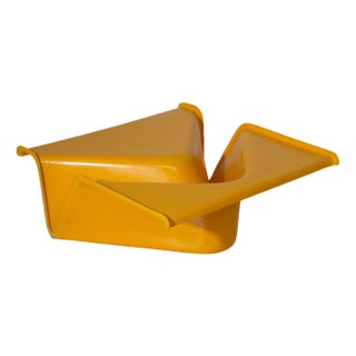 Yellow Coffee Table by Cesare Leonardi and Franca Stagi for Kappa, 1970s For Sale