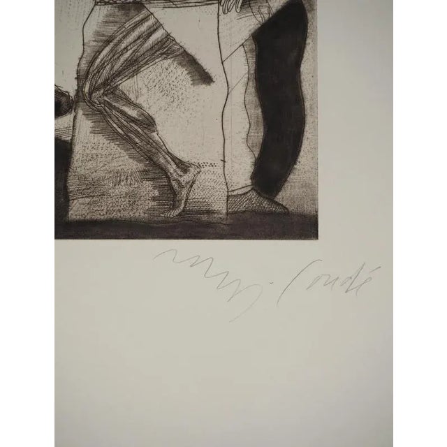 Miguel CONDÉ (1939-) Land of Myths, 1999 Original etching and aquatint (Atelier Benveniste) Signed in pencil Numbered/35...