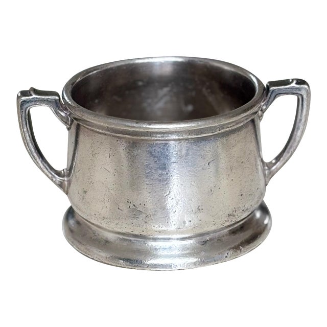 Silver Plate Grace Line Hotel Manhattan Sugar Bowl For Sale