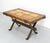 French Terracotta Tiles & Chestnut Top & Wrought Iron Coffee Table, 1960 For Sale - Image 4 of 13