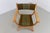 Danish Kurul Armchair in Oak and Striped Green Upholstery by Henning Kjærnulf, 1960s For Sale - Image 13 of 18