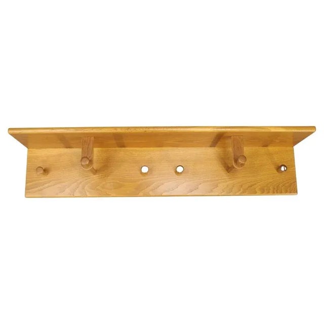 Ash Wood Wall Hanger by Aksel Kjersgaard, Denmark, 1970s For Sale - Image 12 of 12