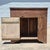 Wood 19th Century American Primitive Pine Dry Sink Cupboard Cabinet Vanity W/ Cobalt Blue Enameled Cast Iron Sink & Drain For Sale - Image 7 of 12