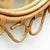 Mid-Century Modern Bamboo Rattan Handcrafted Mirror, French Riviera, 1960s For Sale - Image 4 of 12