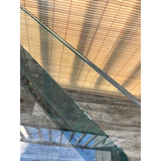 A Pair of Late 20th Century Cast Iron Glass Top Side Tables. For Sale - Image 14 of 18