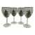 Vintage Spode Christmas Tree Wine Glasses- Set of 4 For Sale