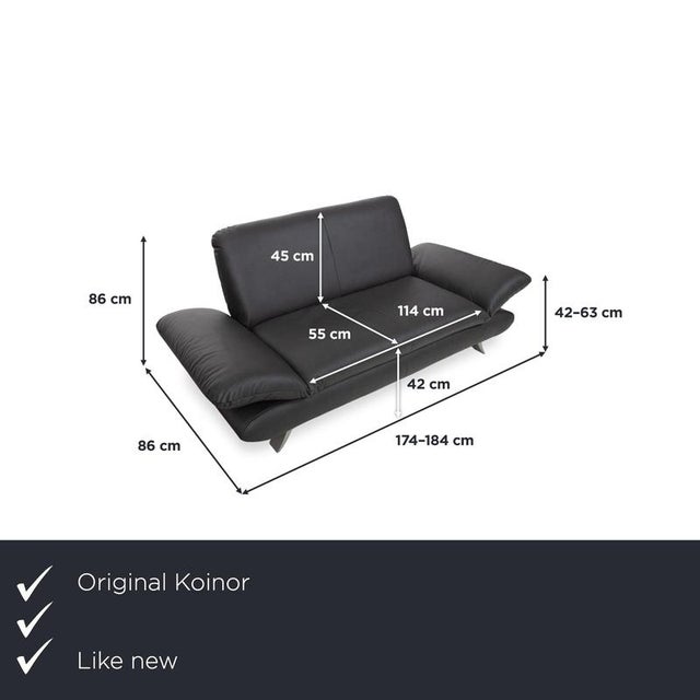The invitingly rounded shapes and the seemingly floating legs make the Rossini series from German manufacturer Koinor so...