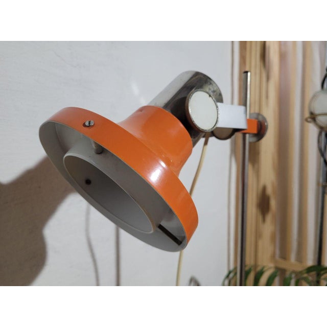 Silver Czechoslovakian Table Lamp by Pavel Grus for Kamenický Šenov For Sale - Image 8 of 11