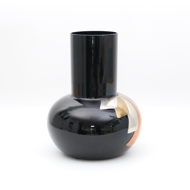 1980s Luca Bojola for Art in Luce Murano Vase For Sale - Image 6 of 11