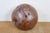 Brown Vintage Indonesian Teak Wood Garden Sphere Ball Orb Sculpture 12" For Sale - Image 8 of 11