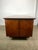 Brown Mid-Century Half Oval Shaled Partners Desk by Miller Desk & Safe Co. For Sale - Image 8 of 10