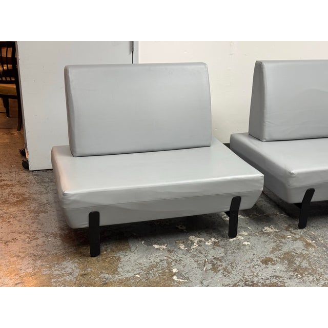 Arik Levy for Viccarbe Platform Lounge Chairs, Pair For Sale - Image 10 of 12