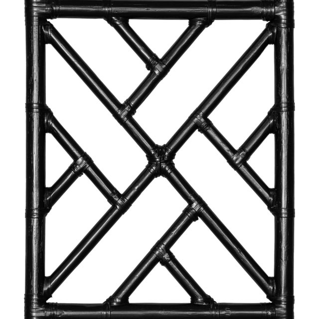 Chippendale Platform Bed California King - Black For Sale In West Palm - Image 6 of 12