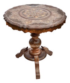 Example of Anglo-Indian Side Tables