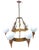 Art Deco Hanging Lamp, 1950s For Sale - Image 4 of 11