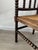 Wood Vintage Corner Chair in Turned Wood with Straw Seat, 1940s For Sale - Image 7 of 12