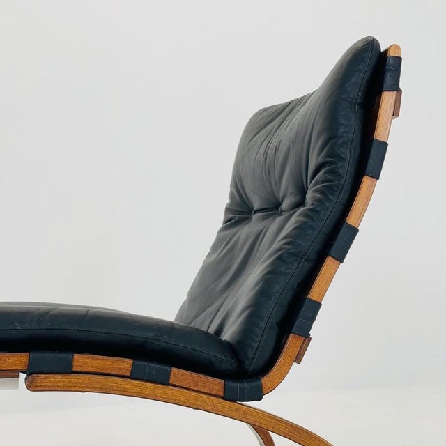 Mid-Century Modern Kangu Lounge Chair by Elsa Solheim and Nordahl Solheim for Rybo, 1970s For Sale - Image 11 of 17