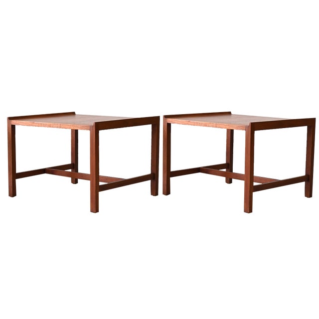 Swedish Teak Coffee Tables by Karl-Erik Ekselius, 1950s, Set of 2 For Sale