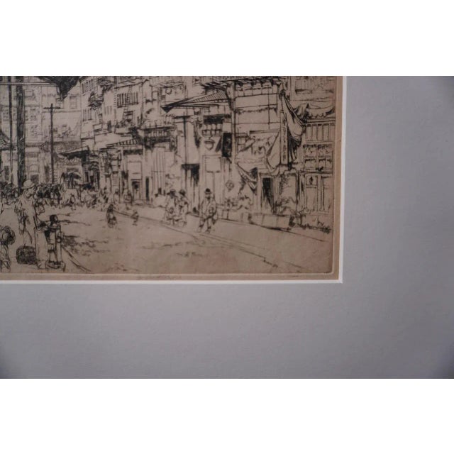 John William Winkler, Etching of San Francisco c.1920 For Sale - Image 4 of 5