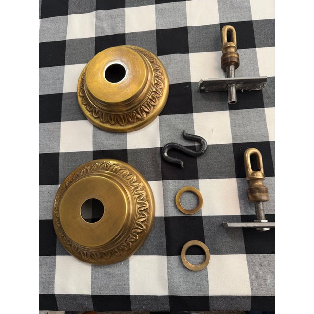 Late 20th Century Maitland-Smith Handcrafted Shell Billiard Chandelier For Sale In Denver - Image 6 of 6