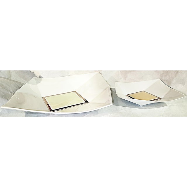 Bernardaud Limoges Fr Fusion Serving Plates, Set of 2 For Sale In West Palm - Image 6 of 9