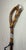 This antique 19th century handmade sterling silver and wooden cane is a unique and stylish accessory. The intricate...