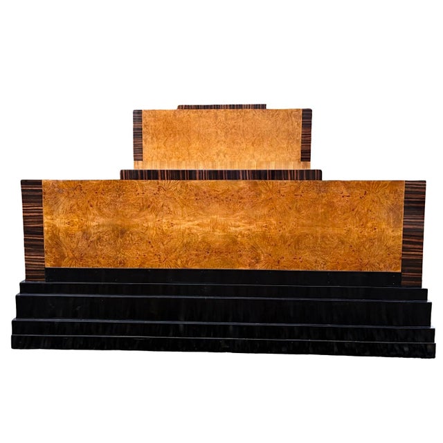 Art Deco Queen Size Bed, 1930s For Sale - Image 10 of 10