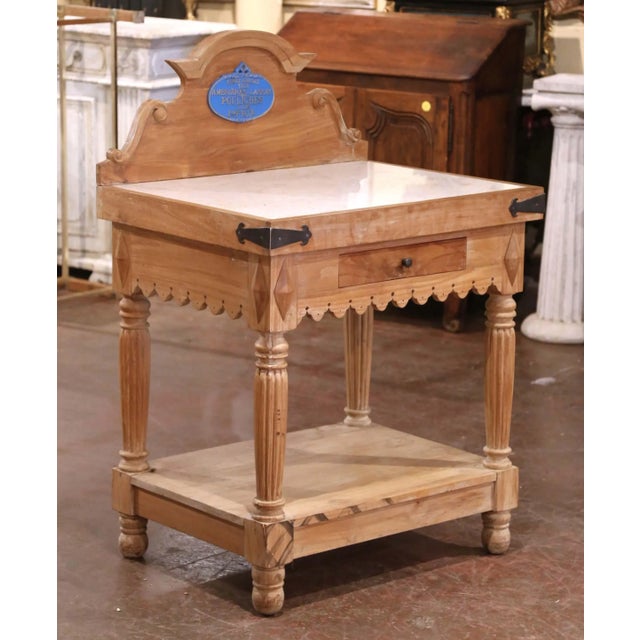 Bring authentic French country charm into a kitchen or entertaining space with this charming mid-century “Billot” from...
