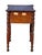 Wood Antique Massachusetts Mahogany 2 Drawer Worktable / Nightstand For Sale - Image 7 of 12