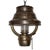 1950s Vintage Retrofitted Kerosene Lantern For Sale - Image 5 of 12