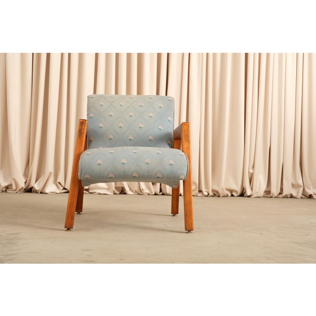 Mid Century Modern Armchair Attributed to Leslie Diamond for Conant Ball For Sale - Image 12 of 15