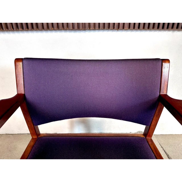 Model BM73 Armchair in Teak by Børge Mogensen for Fredericia, Denmark, 1950s For Sale - Image 10 of 15