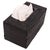 Artifacts Rattan Long Tissue Box, Tudor Black For Sale - Image 4 of 6