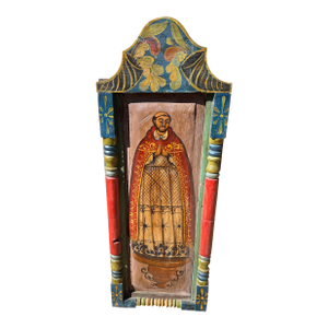 Hand Made Mexican Folk Art Icon Painting