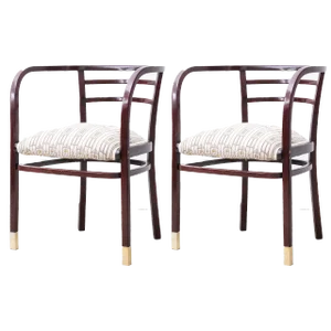 Set of Secessionstic Armchair by Otto Wagner for Thonet, Modell 6516 for Postsparkasse Vienna, 1907