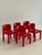 1970s Model 4875 Dining Chairs by Carlo Bartoli for Kartell, 1970s, Set of 5 For Sale - Image 5 of 14