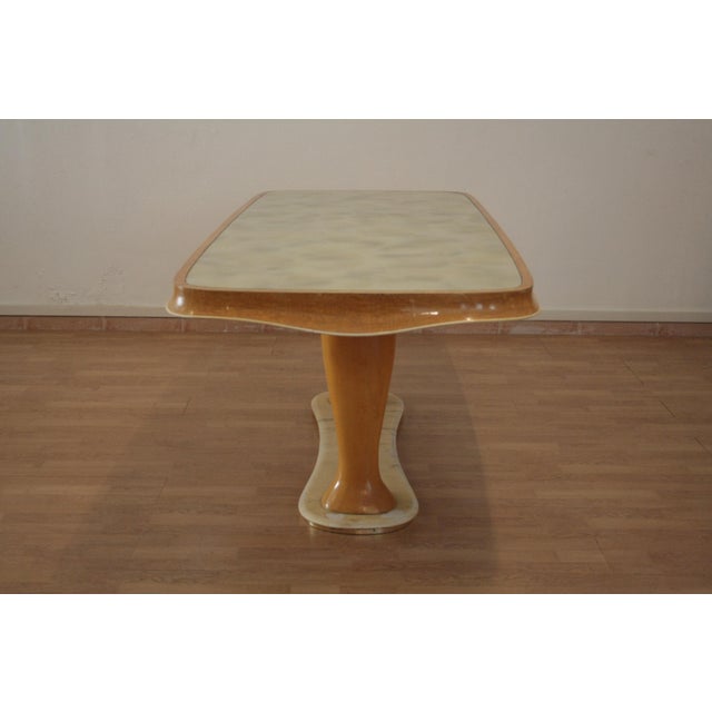 Mid-Century Modern Table in Walnut by Vittorio Dassi, 1950s For Sale - Image 11 of 18