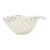 Vintage Italian Aldo Londi for Bitossi Ceramic Bowl With Gold Feather Plume Design, 60's For Sale