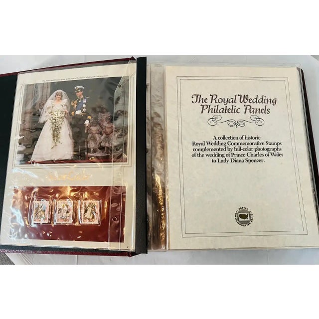 Late 20th Century Royal Diana and Charles 'S Wedding Philatelic Panels Collection 125 Stamps For Sale - Image 5 of 11