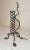Antique Hand Wrought Iron Serpent Candlestick Candle Stick Holder Sculpture For Sale - Image 12 of 14
