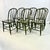 This is a set of 6 antique hand-turned pine spindle back dining chairs from the late 1800s. They are in very good sturdy...