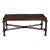 Late 20th Century Chinese Chippendale Style Coffee Table Mahogany Large Rectangular by Baker For Sale