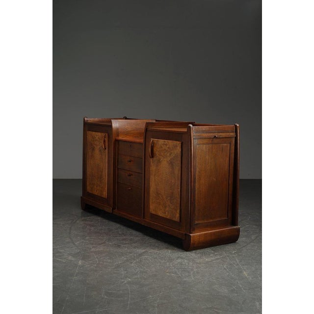 Amsterdamse School Sideboard by Architect Paul Bromberg For Sale - Image 6 of 18