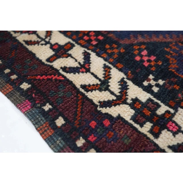 Vintage Balouch Rug 3'5'' x 6'2'' For Sale In New York - Image 6 of 11